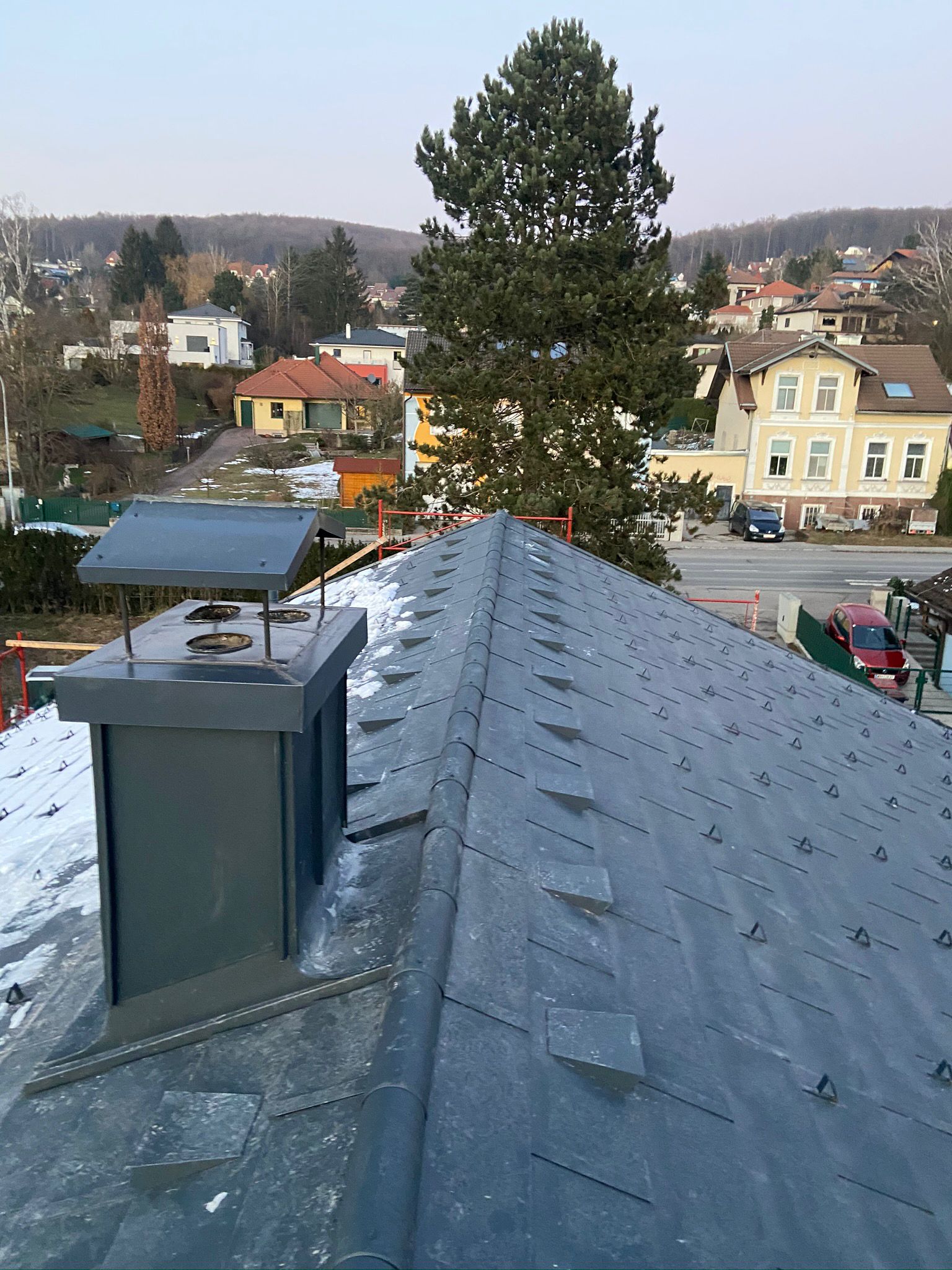 Die Täler wasserdicht machen